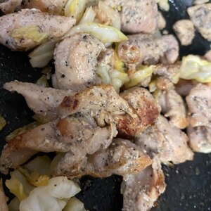 鶏モモ肉の塩焼き